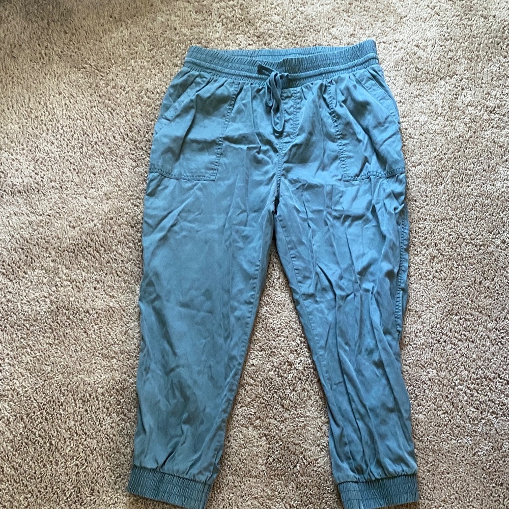 Women’s Cotton Teal/Blue Jogger Pants